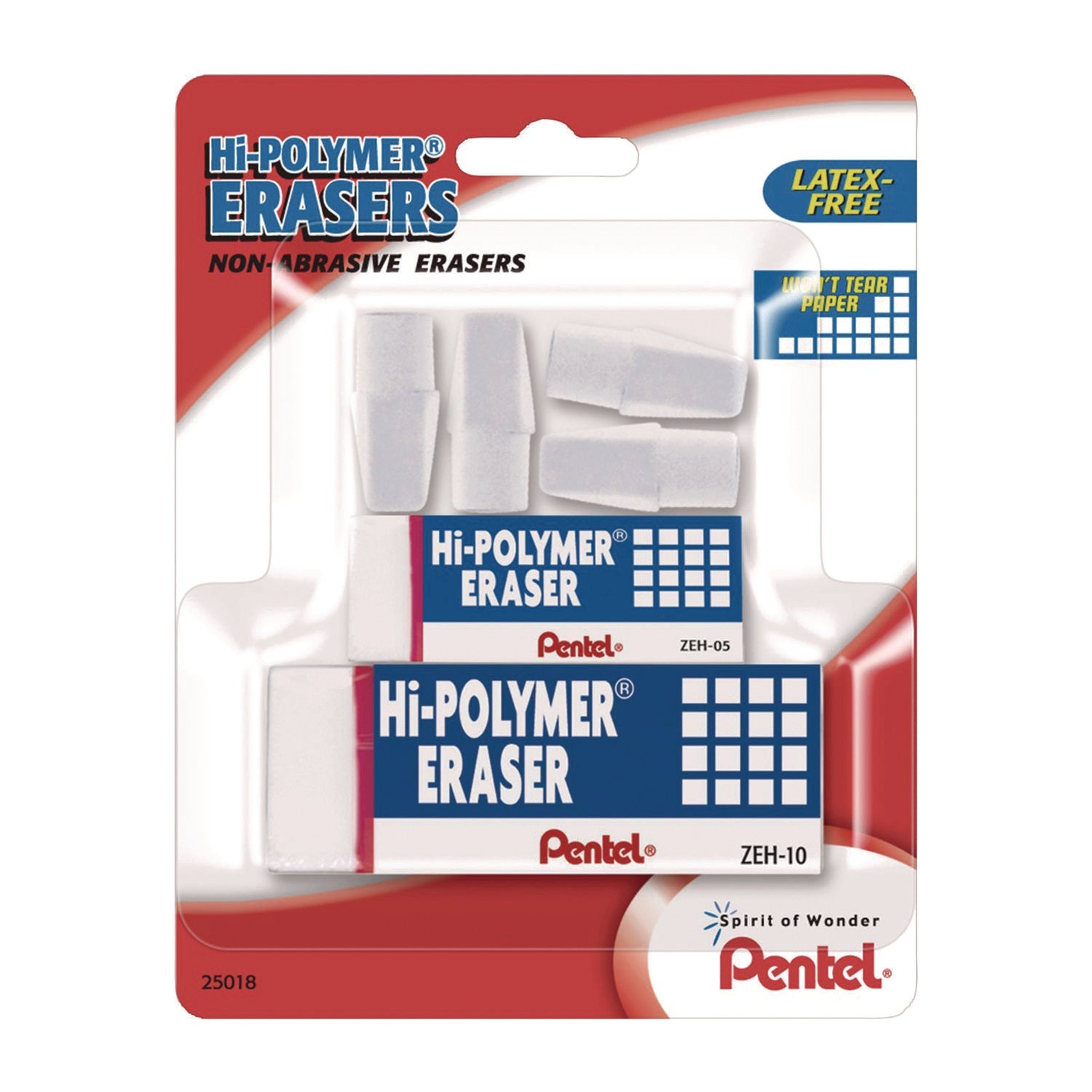 pentel-r-hi-polymer-eraser-assortment-4-pencil-caps-1-large-block-1-small-block-white-6-pack-penzeh2510bp_1
